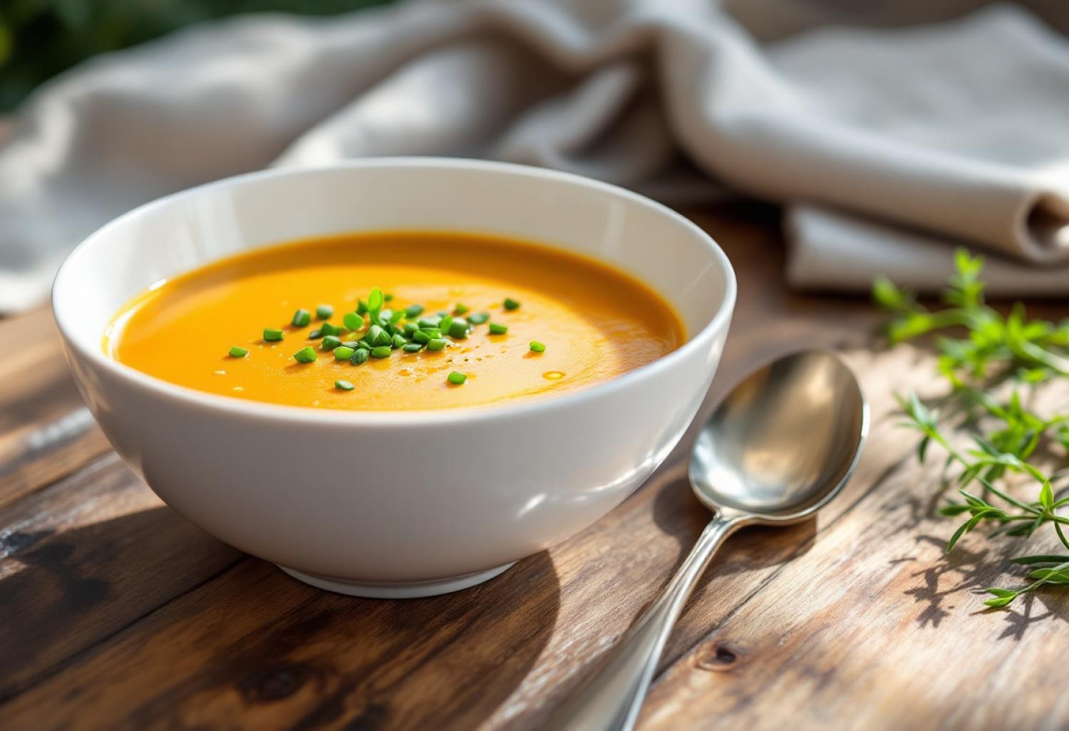Recette du velouté de potimarron